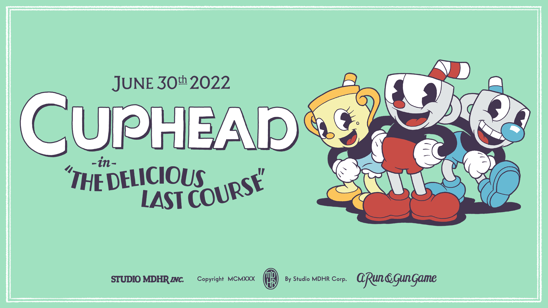 Video For Cuphead – The Delicious Last Course landet am 30. Juni 2022 auf der Xbox!