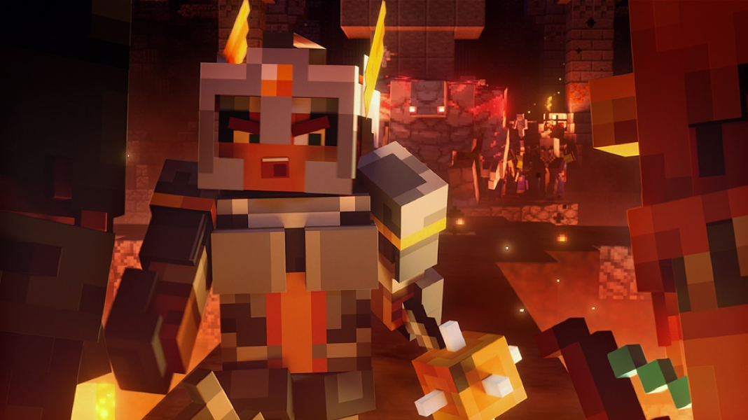 Video For Minecraft Dungeons est disponible