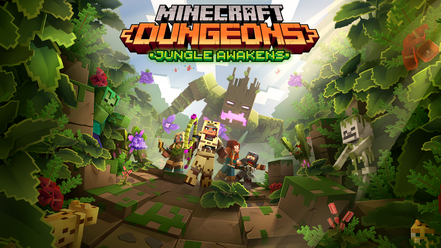 Video For Minecraft Dungeons : le DLC « Jungle Awakens » est disponible !
