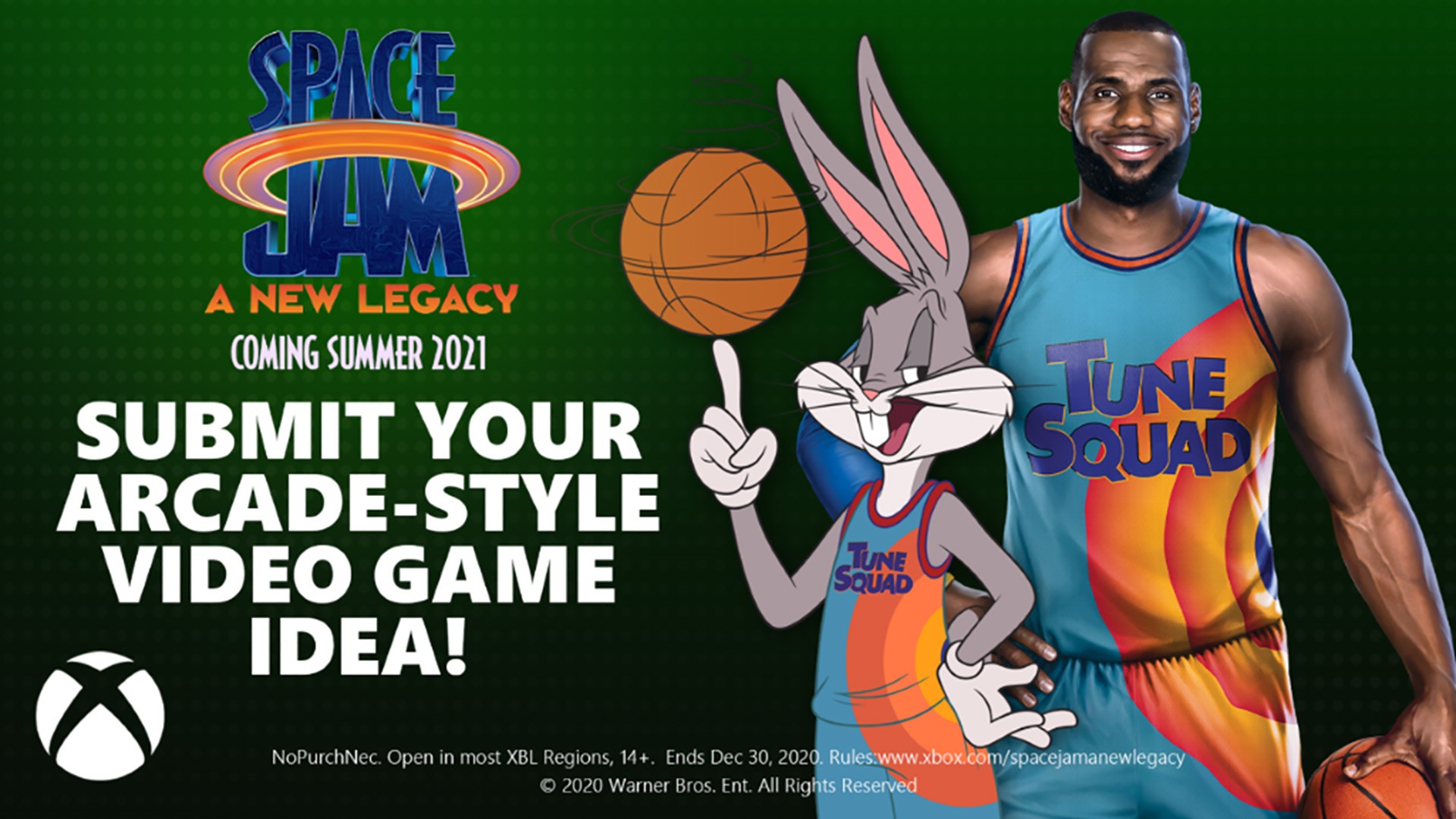 Video For LeBron James, Bugs Bunny et Xbox vous invitent à créer le jeu Space Jam: A New Legacy