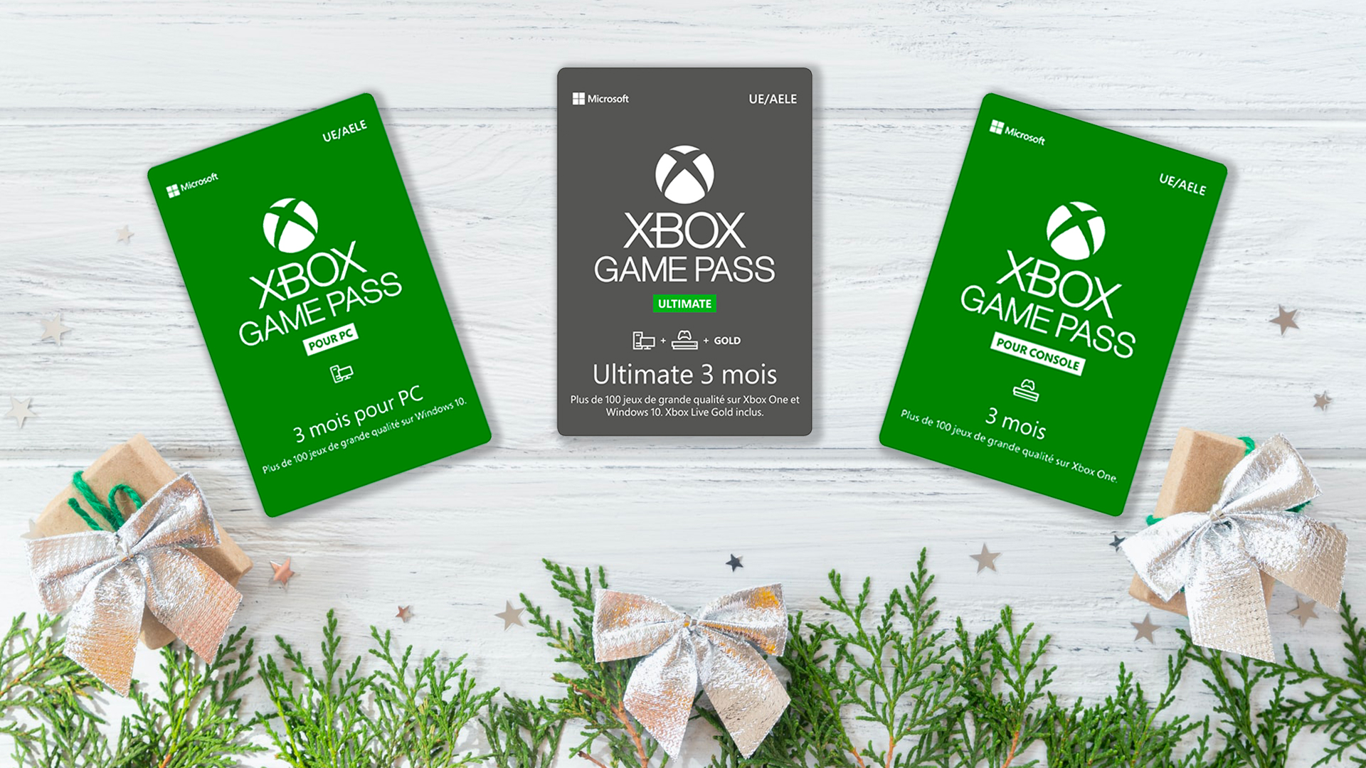 Carte Cadeau Xbox Game Pass : Xbox Game Pass carte cadeau