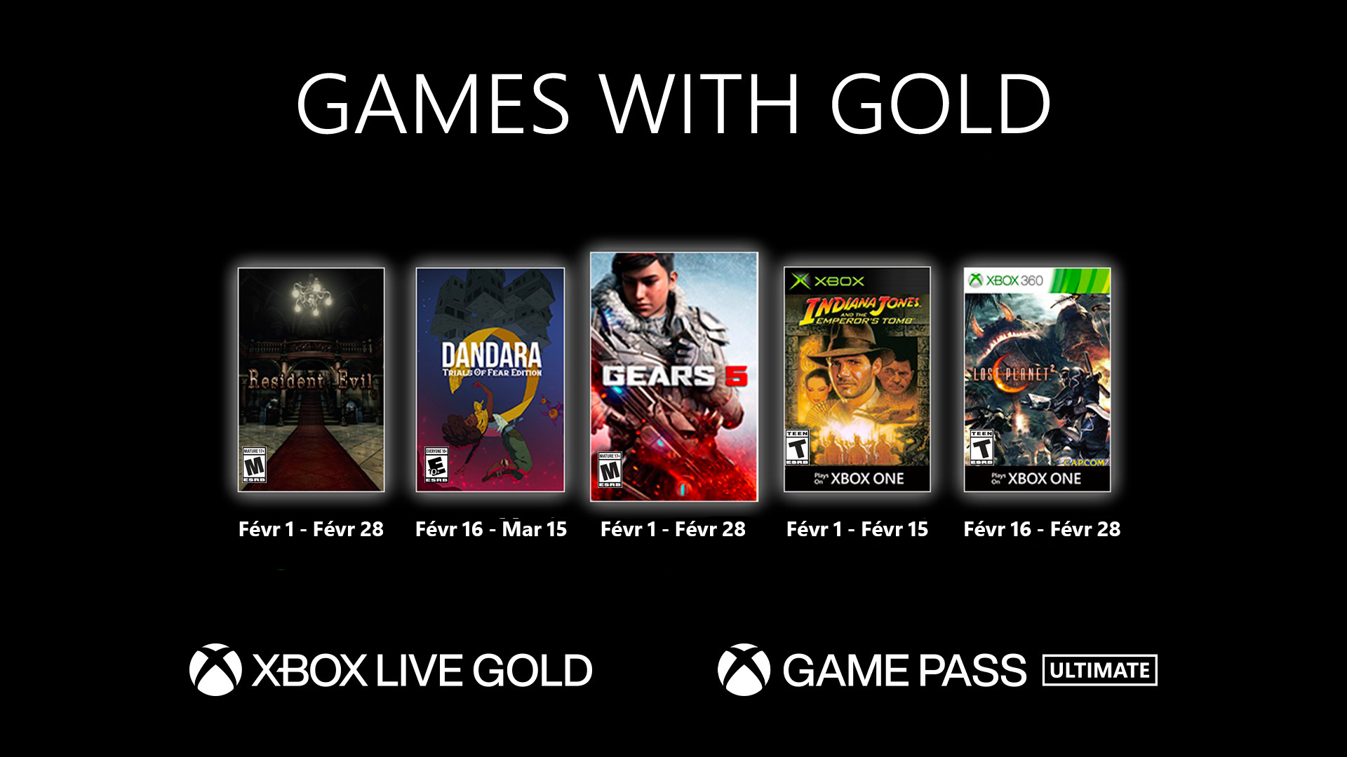 Les Games with Gold de septembre 2021 - Xbox Wire en Francais