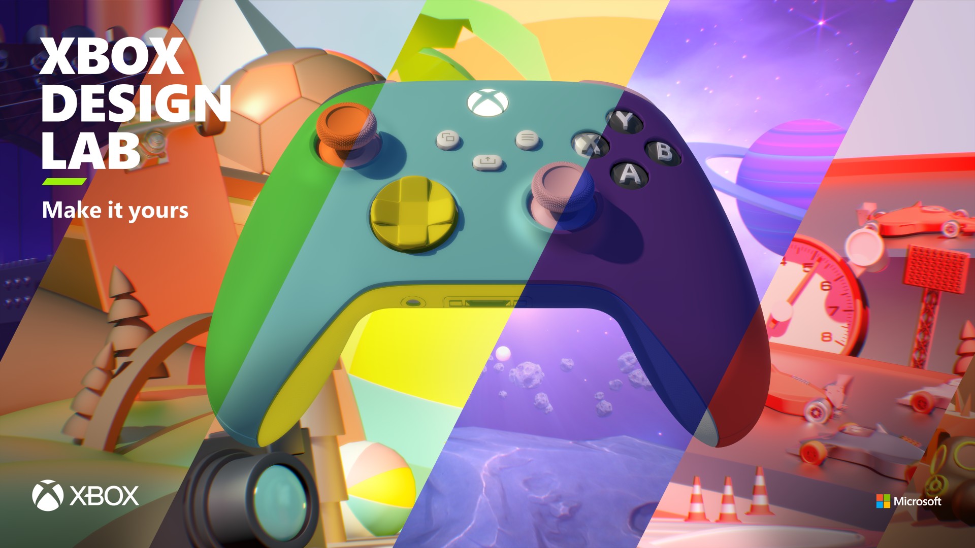 Manette personnalisée Xbox sans fil : Series X et One
