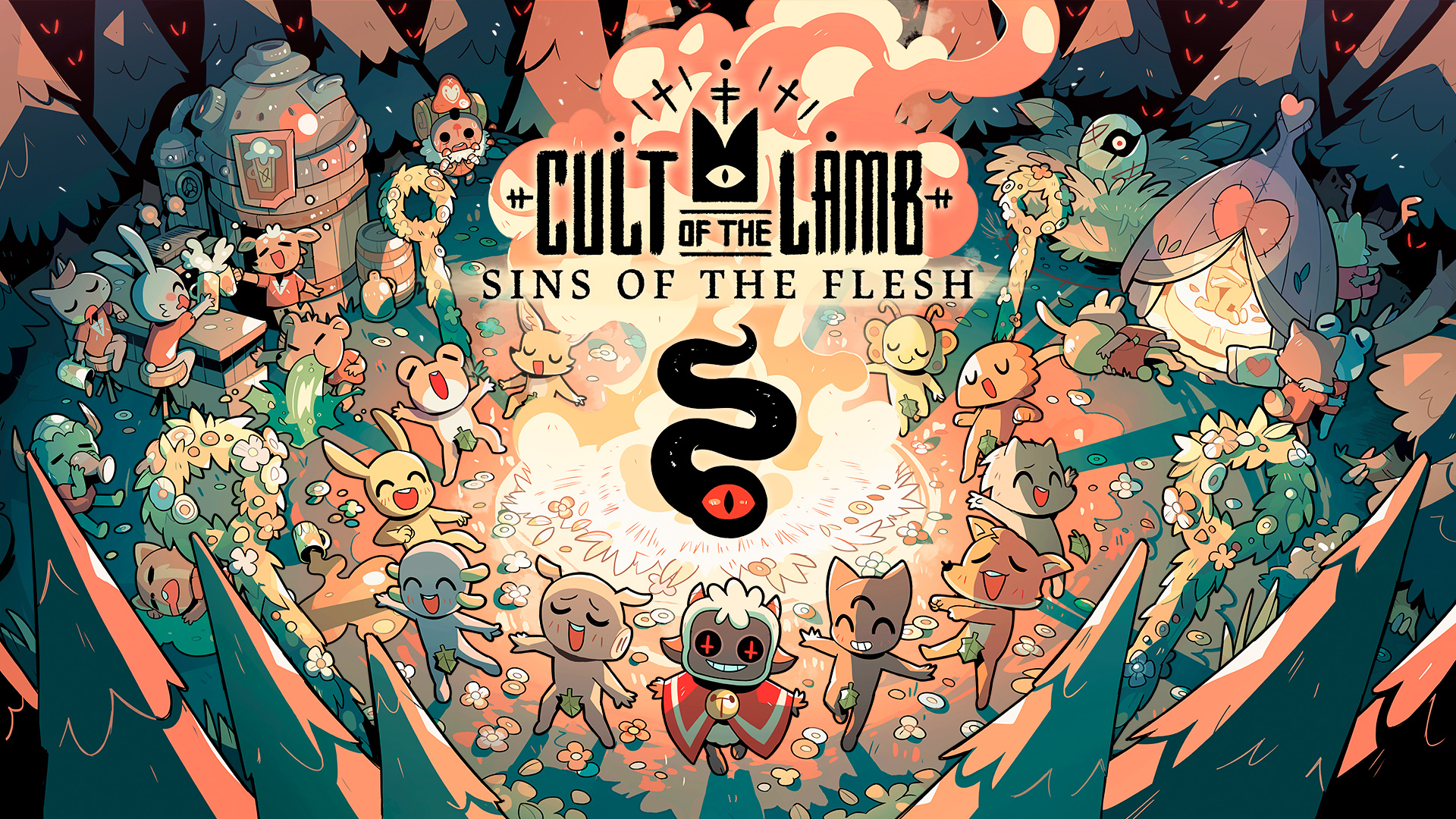 Video For Cult of the Lamb : encore plus de personnalisation avec la mise à jour Sins of the Flesh