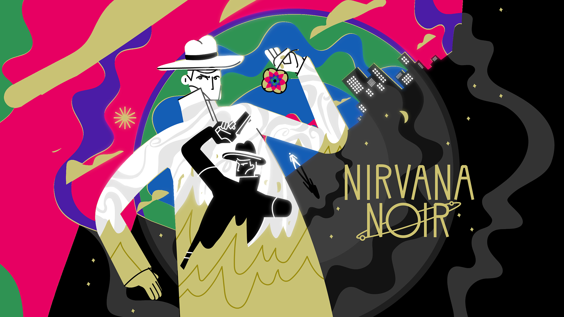 Video For Nirvana Noir : Feral Cat Den donne vie à une suite radieuse en Technicolor