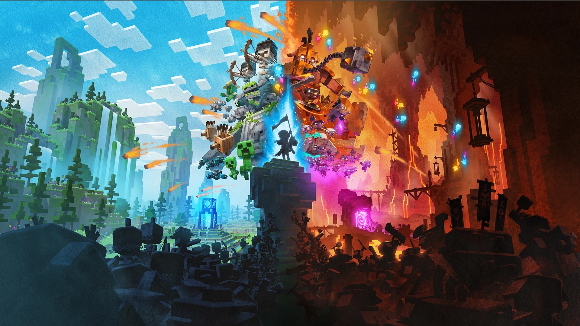 Video For Découvrez Minecraft Legends, un jeu d’action stratégique disponible en 2023