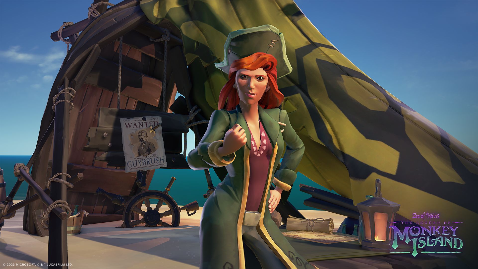 Video For Sea of Thieves : The Legend of Monkey Island commence avec une toute nouvelle Fable