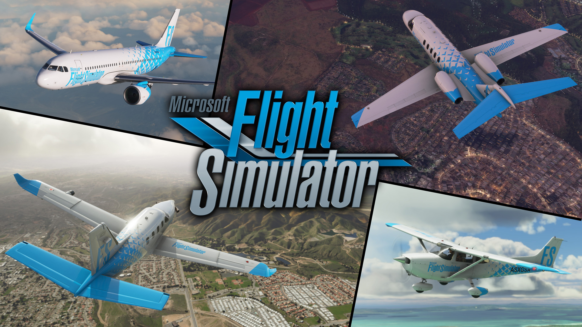 Aviões do Microsoft Flight Simulator